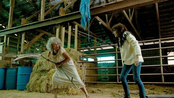 REVIVAL -- "Don't Tell Dad" Episode 101 -- Pictured: (l-r) Nicky Guadagni as Arlene Stankiewiscz, Romy Weltman as Martha Em Cypress -- (Photo by: Naomi Peters/Lavivier Productions/SYFY)