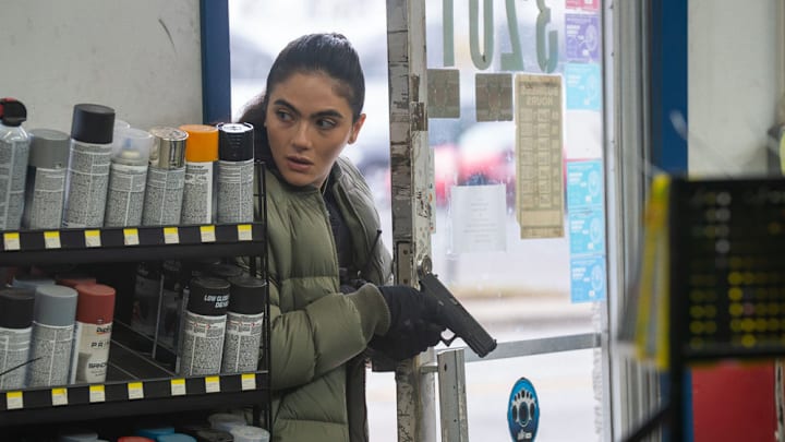 CHICAGO P.D. -- "On the Way" Episode 1311 -- Pictured: Arienne Mandi as Eva Imani -- (Photo by: Elizabeth Sisson/NBC)