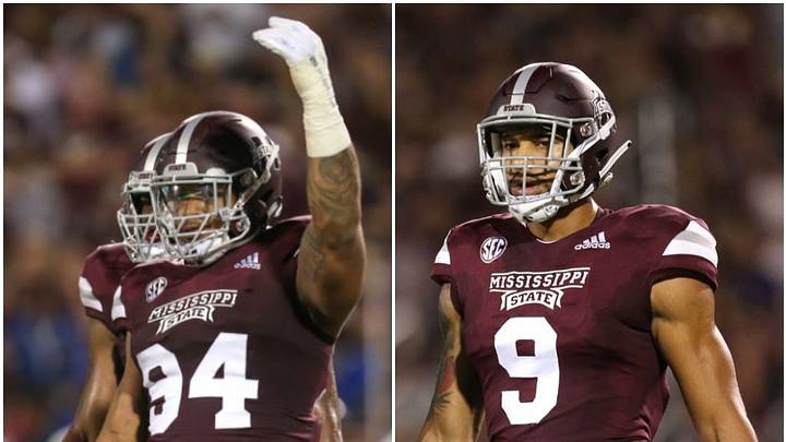 Jeffery Simmons (94) and Montez Sweat (9) have combined for over 20 tackles for loss for Mississippi State in 2018, but they don't want to be treated any differently just because of their talent.
MSU Simmons Sweat Jeffery Simmons (94) and Montez Sweat (9) have combined for over 20 tackles for loss for Mississippi State in 2018, but they don't want to be treated any differently just because of their talent.
MSU Simmons Sweat