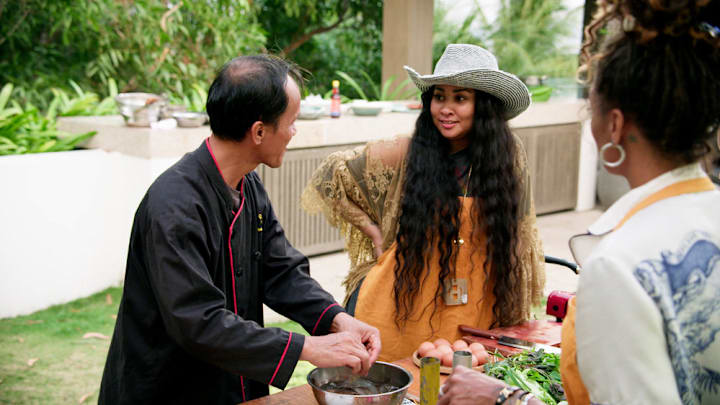 Eat, Slay, Love premieres on Peacock, clip from Seas the Day" Episode 103 -- Pictured: Tammy Rivera