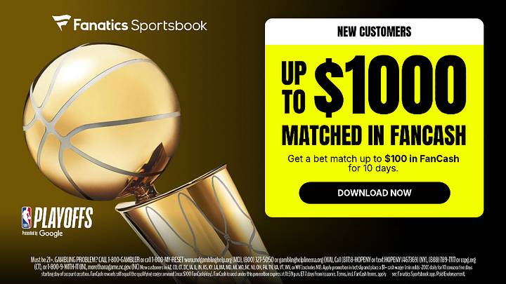 Use the Fanatics Sportsbook promo for up to $1,000 in FanCash when betting Spurs vs Thunder Game 7 this weekend. Use the Fanatics Sportsbook promo for up to $1,000 in FanCash when betting Spurs vs Thunder Game 7 this weekend.