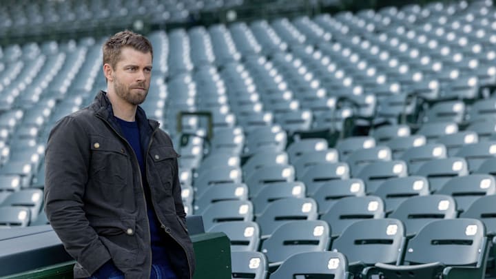 CHICAGO MED -- "Our So Called Lives" Episode 1111 -- Pictured: Luke Mitchell as Dr. Mitch Ripley 