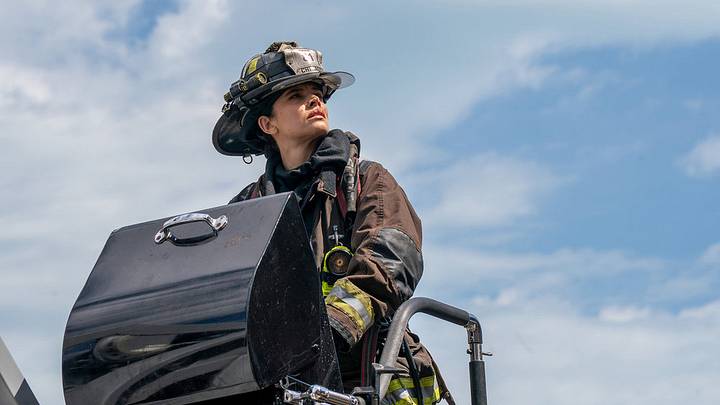 CHICAGO FIRE -- "Thank You" Episode 1421 -- Pictured: Miranda Rae Mayo as Stella Kidd 