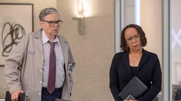 Chicago Med - Season 11 - Oliver Platt as Dr. Daniel Charles, S. Epatha Merkerson as Sharon Goodwin 