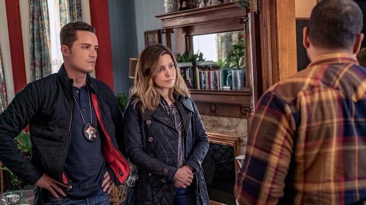 Chicago P.D. - Season 4 - Jesse Lee Soffer as Jay Halstead, Sophia Bush as Erin Lindsay 