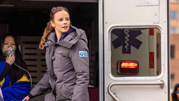 CHICAGO MED -- "Reckoning, Part 2" Episode 1117 -- Pictured: Sarah Ramos as Dr. Caitlin Lenox 