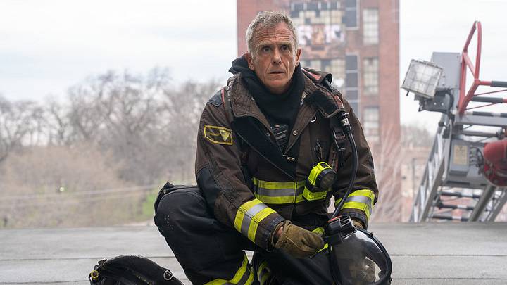 CHICAGO FIRE -- "Thank You" Episode 1421 -- Pictured: David Eigenberg as Christopher Herrmann CHICAGO FIRE -- "Thank You" Episode 1421 -- Pictured: David Eigenberg as Christopher Herrmann