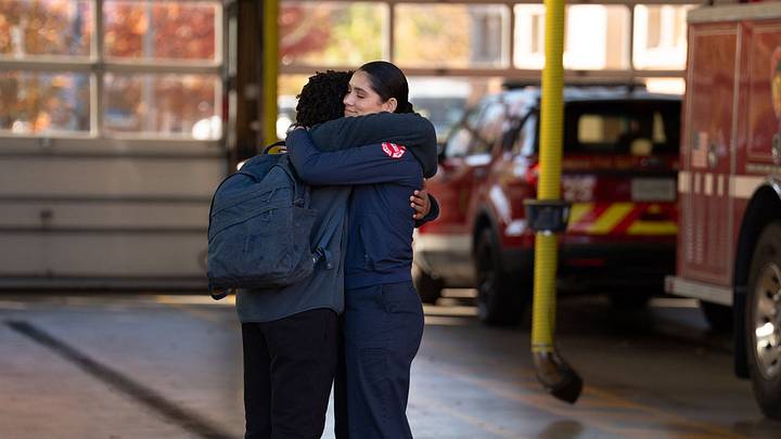 CHICAGO FIRE -- "Crime of Passion" Episode 1409 -- Pictured: Miranda Rae Mayo as Stella Kidd CHICAGO FIRE -- "Crime of Passion" Episode 1409 -- Pictured: Miranda Rae Mayo as Stella Kidd
