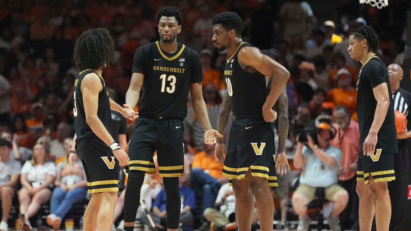 Who Does Vanderbilt Basketball Play in its First SEC Tournament Game?