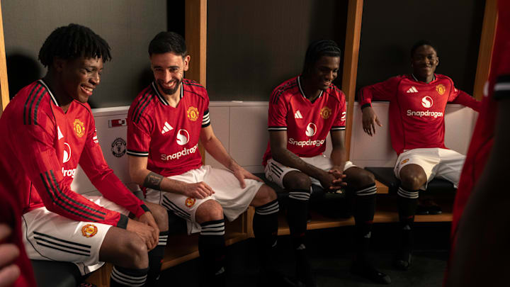 Manchester United have unveiled a new home kit for the 2025–26 season.