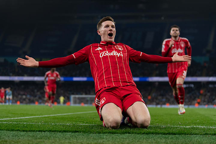 เอลเลียต แอนเดอร์สัน เฉลิมฉลองหลังทำประตู