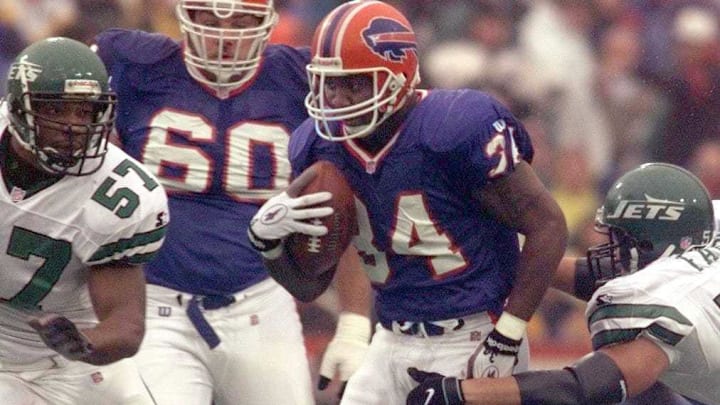 Bills' RB Thurman Thomas vs. the Jets