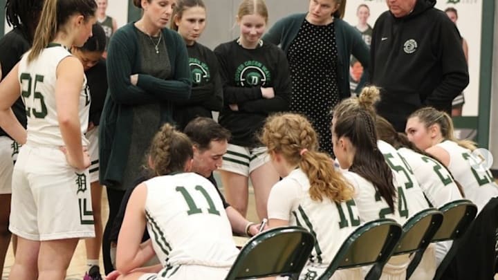 The Dover girls basketball team is riding an eight game winning streak which has vaulted the Green Wave into the Top 10 state rankings.