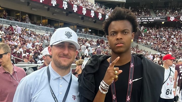 Johnny Manziel, Brandon Arrington Johnny Manziel, Brandon Arrington