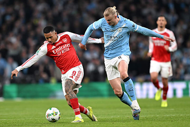 William Saliba, Erling Haaland