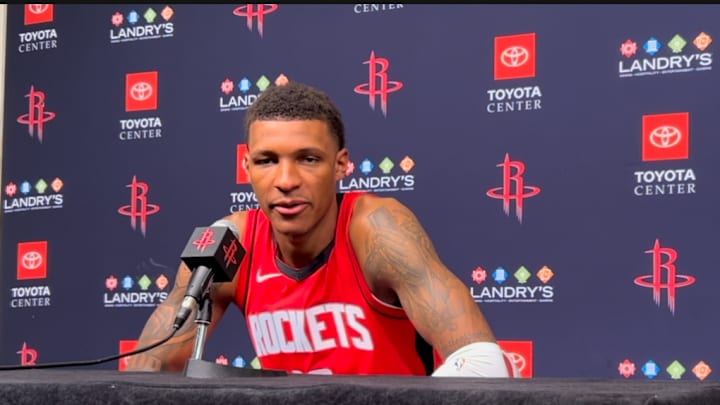 Jabari Smith Jr., Rockets Media Day Jabari Smith Jr., Rockets Media Day