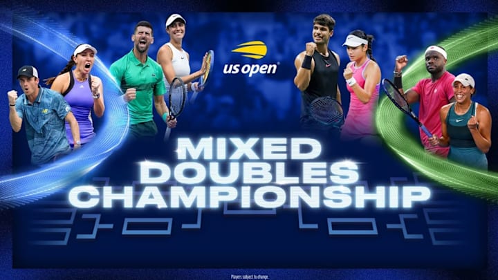 The 2025 US Open Mixed Doubles Championship teams have been announced.