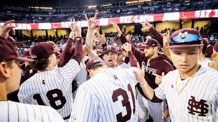 Mississippi State Infielder Nate Chester (#13) during the game between the Ole Miss Rebels and the Mississippi State Bulldogs at Dudy Noble Field at Polk-Dement Stadium in Starkville, MS.
