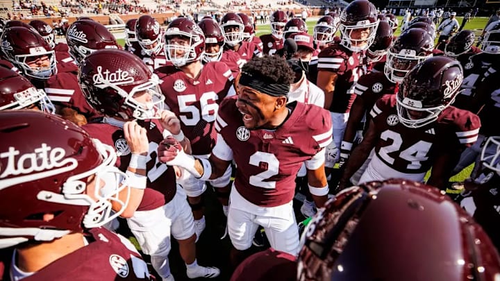 Mississippi State safety Issac Smith during the game between the Alcorn State Braves and the Mississippi State Bulldogs at Davis Wade Stadium at Scott Field in Starkville, MS.