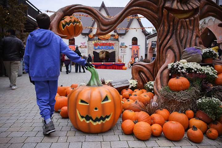 Halloween Time in Energylandia in Poland