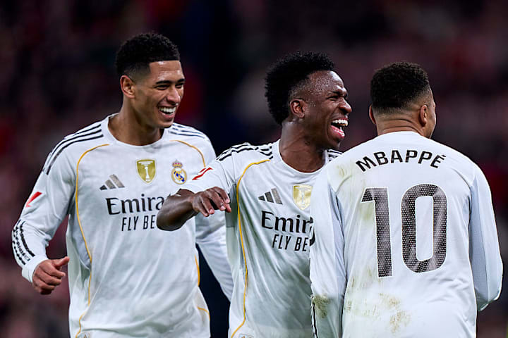 จูด เบลลิงแฮม, วินิซิอุส จูเนียร์, คิลิยัน เอ็มบัปเป