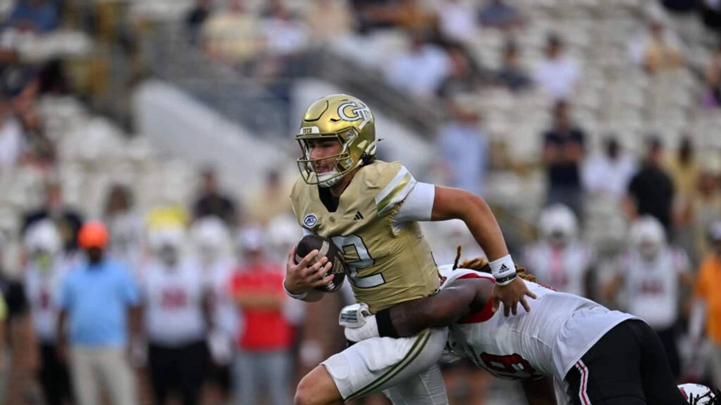 Georgia Tech QB Aaron Philo Named ACC Rookie of the Week