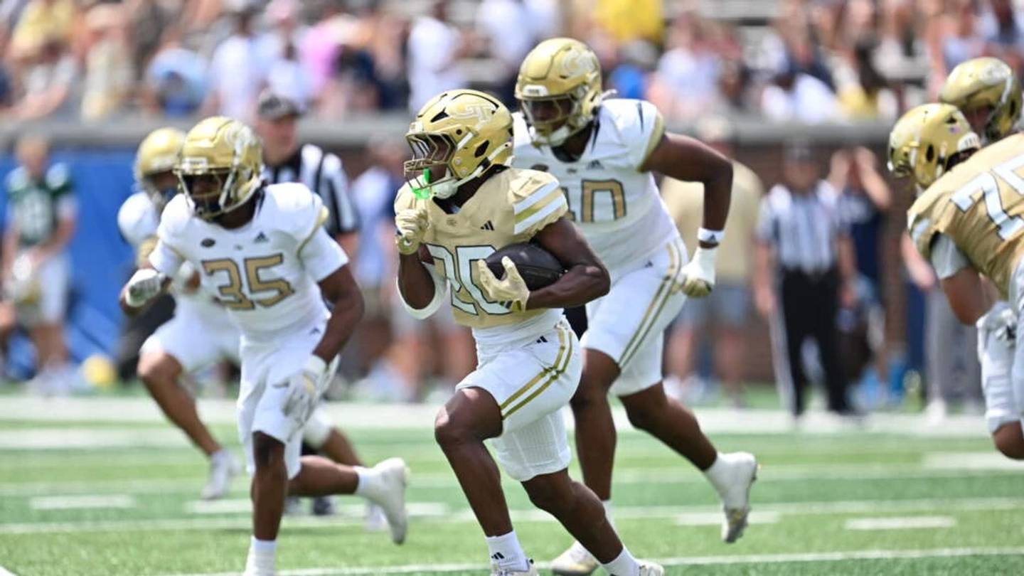 One Underrated Player in Georgia Tech's Running Back Room