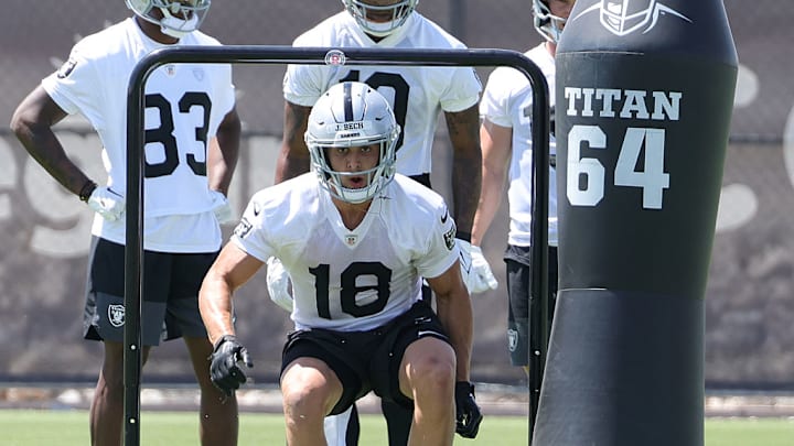 Las Vegas Raiders second-round pick Jack Bech Las Vegas Raiders second-round pick Jack Bech