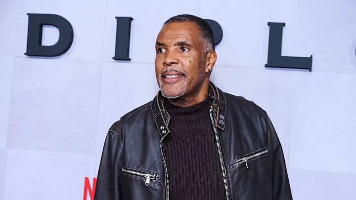 Eriq La Salle looking to the side on the red carpet Eriq La Salle looking to the side on the red carpet