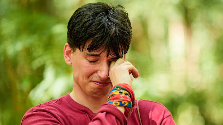 Rizo Velovic looking upset from Survivor 49