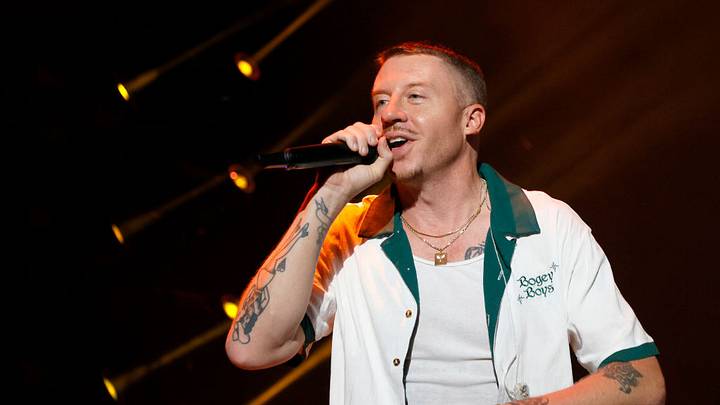 Macklemore is pictured Macklemore is pictured