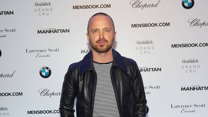 Aaron Paul is pictured