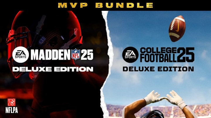 EA Sports College Football 25 and Madden NFL 25 MVP Bundle. Courtesy of EA