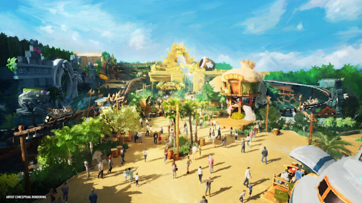 Epic Universe Donkey Kong Country, photo provided by Universal Orlando