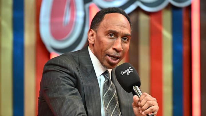 ATLANTA, GEORGIA - AUGUST 25: Stephen A. Smith speaks onstage during Day 3 of the 2024 Invest Fest at Georgia World Congress Center on August 25, 2024 in Atlanta, Georgia. 