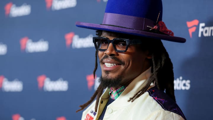 Cam Newton at Michael Rubin's Fanatics Super Bowl Party held at Marquee Dayclub Las Vegas at The Cosmopolitan on February 10, 2024 in Las Vegas, Nevada. Cam Newton at Michael Rubin's Fanatics Super Bowl Party held at Marquee Dayclub Las Vegas at The Cosmopolitan on February 10, 2024 in Las Vegas, Nevada.