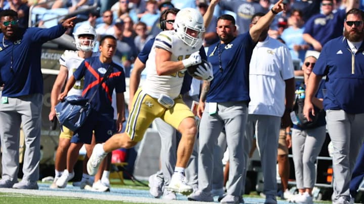 Georgia Tech Tight End Luke Harpring Georgia Tech Tight End Luke Harpring