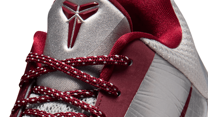 The Nike Kobe 5 Protro 'Lower Merion Aces' colorway.