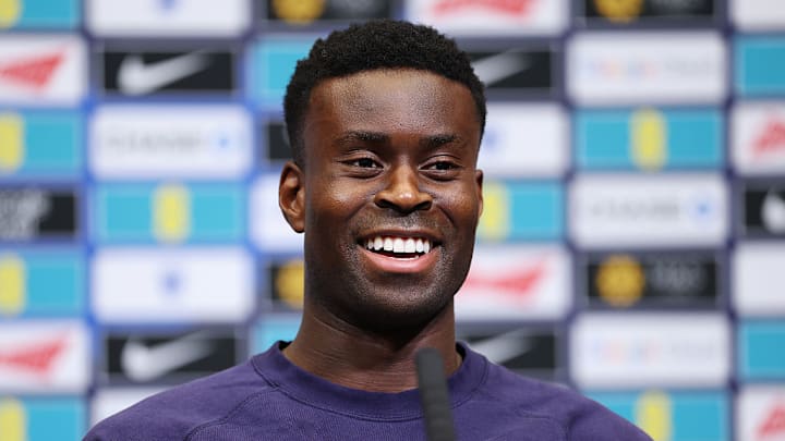 Marc Guéhi has addressed his club situation while away with England.