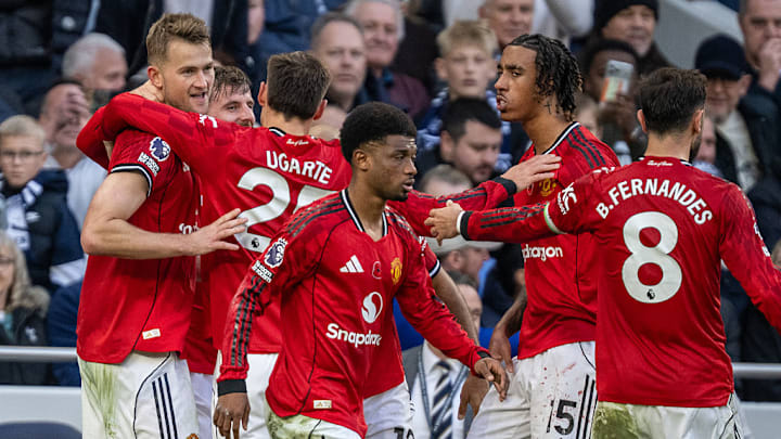 Manchester United are five games unbeaten.