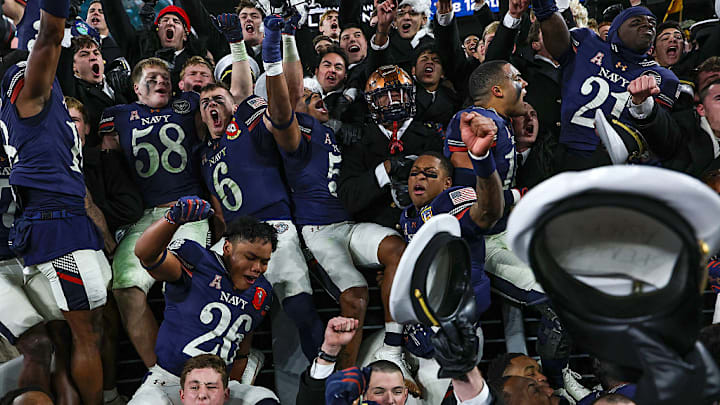 With their win over Army, Navy captured its 10th win, marking the first time that the Midshipmen have won double-digit games in consecutive seasons.