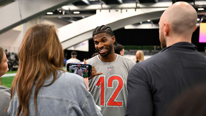 Sanders made his NFL debut this season with the Browns.