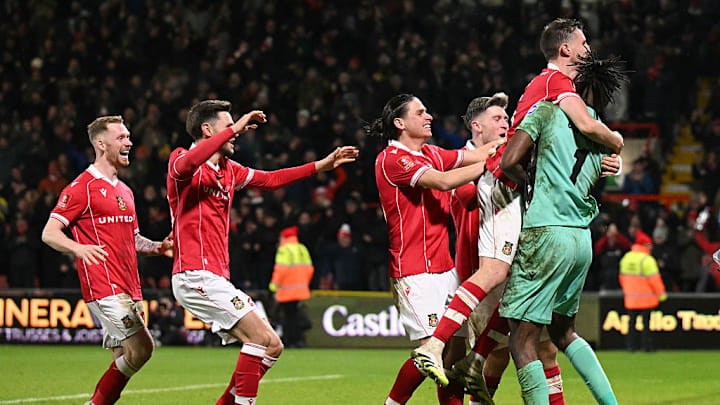 Arthur Okonkwo was the hero when Wrexham defeated Nottingham Forest on penalties in the FA Cup.