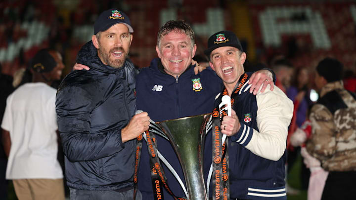 Phil Parkinson has led Wrexham to three successive promotions.
