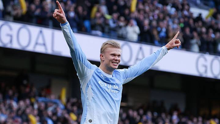 Erling Haaland is the Premier League’s top scorer. Erling Haaland is the Premier League’s top scorer.