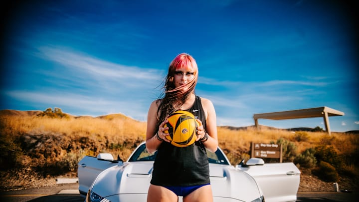 Boise State Beach Volleyball Player Nora Hayd Boise State Beach Volleyball Player Nora Hayd