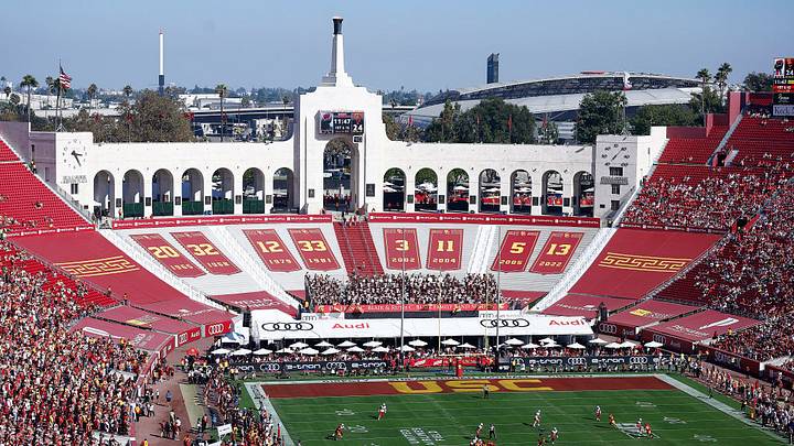El Coliseo de Los Ángeles compartirá la inauguración de los Juegos Olímpicos de 2028 con el SoFi Stadium. El Coliseo de Los Ángeles compartirá la inauguración de los Juegos Olímpicos de 2028 con el SoFi Stadium.