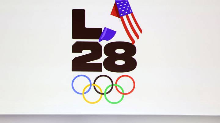 Logo de los Juegos Olímpicos de Los Ángeles 2028. Logo de los Juegos Olímpicos de Los Ángeles 2028.