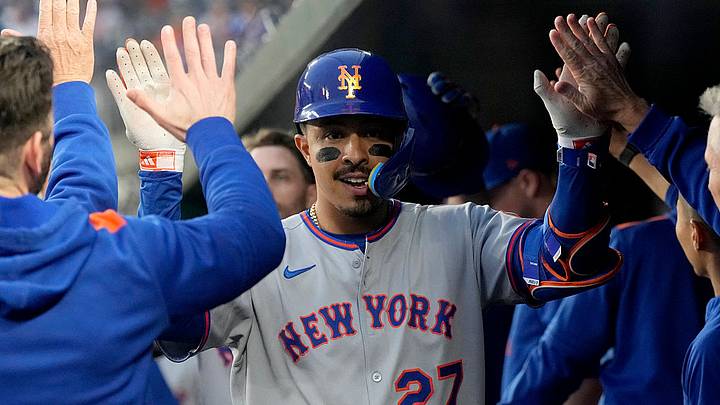 Mark Vientos, jugador de los New York Mets. Mark Vientos, jugador de los New York Mets.