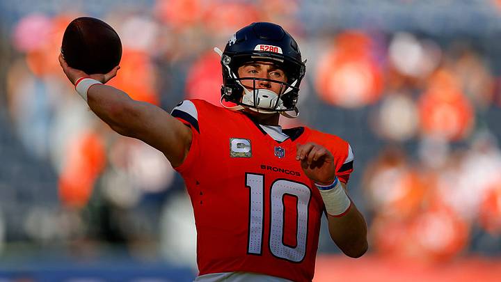 Bo Nix, quarterback de los Broncos Denver. Bo Nix, quarterback de los Broncos Denver.